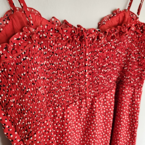 Princess Polly Red Midi Dress - Picture 8 of 9